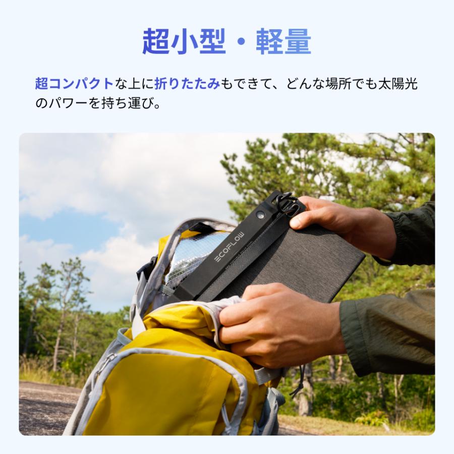 EcoFlow 28W ソーラーパネル ソーラーチャージャー 太陽光パネル