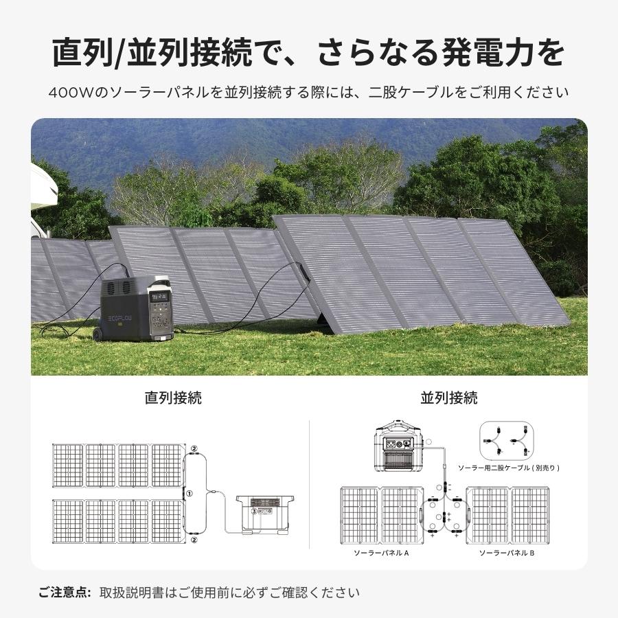 予約】 EcoFlow公式 店ソーラーパネル 400W 太陽光発電 太陽光パネル 