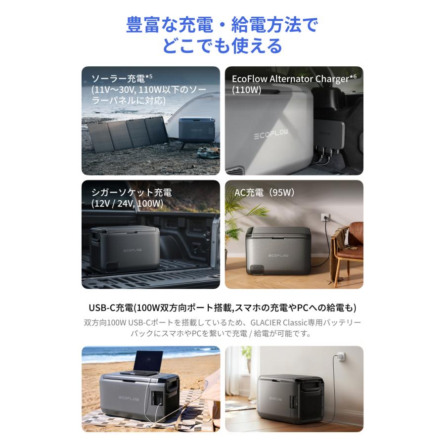 ECOFLOW EcoFlow GLACIER Classic ポータブル冷蔵庫 35L +
