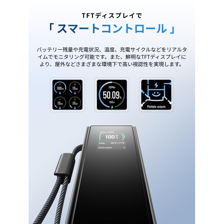 ECOFLOW EcoFlow RAPID Power Bank 25000mAh 最大合計170W出力