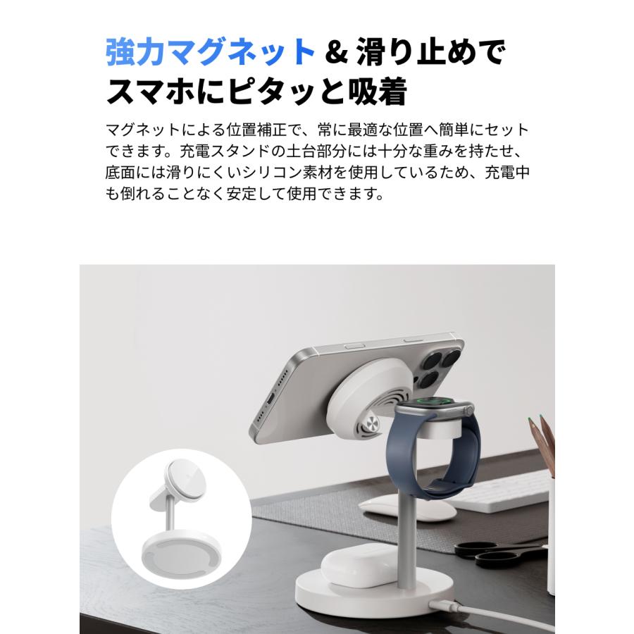 ECOFLOW EcoFlow RAPID Mag 3-in-1 ワイアレス充電ステーション