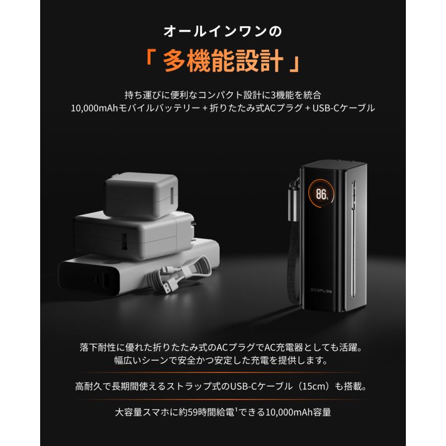 ECOFLOW EcoFlow RAPID Pro 3-in-1 Power Bank (10,000mAh, 67W