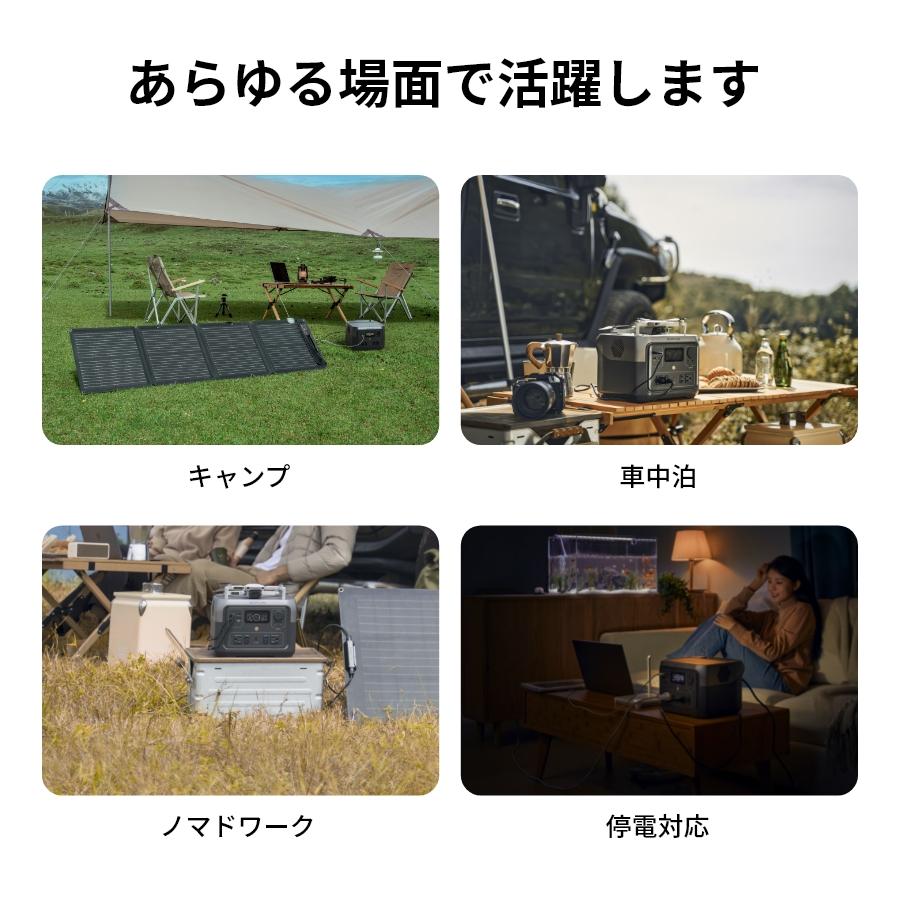 ECOFLOW ポータブル電源 ソーラーパネル セット EcoFlow RIVER 2 ECOFLOW ポータブル電源 ソーラーパネル セット EcoFlow RIVER 2