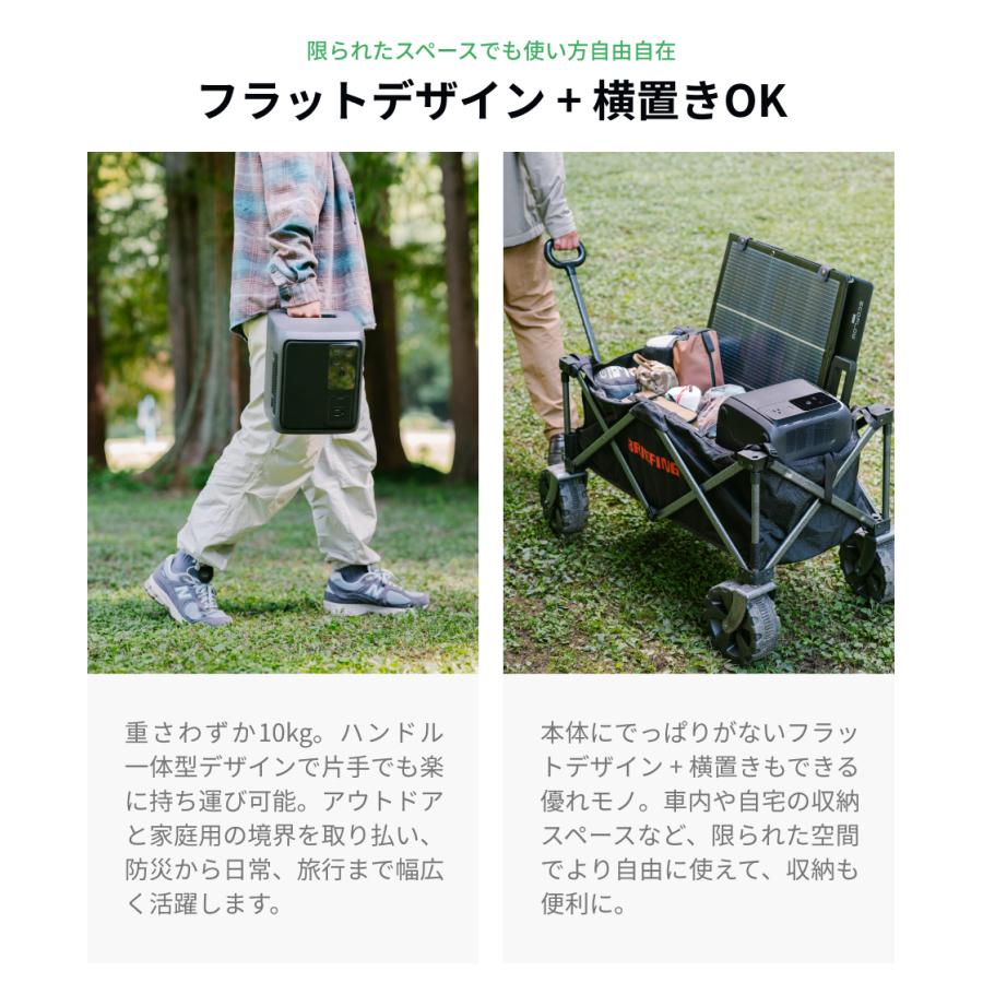 新製品 ポータブル電源 DELTA 3 1000 Air 960Wh 大容量 超軽量 蓄電池 家庭用 バッテリー キャンプ 車中泊 防災 EcoFlow エコフロー | ECOFLOW | 07