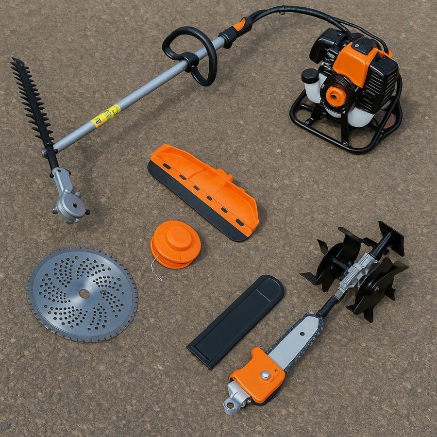 折りたたみMac 背負い 草刈機 チップソー ナイロンカッター