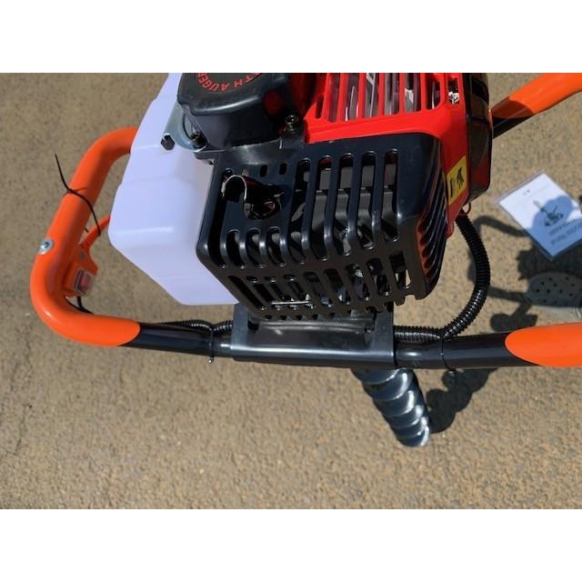 エンジン穴掘り機　お好きなサイズドリル1本付き エンジンオーガ　52CC  くい打ち、植樹、種まき、木の根っこを掘る 新品　ｙ |  | 07