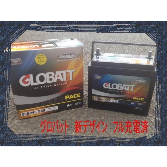 60Ｂ24Ｌ / 60B24R グロバット　カーバッテリー　自動車用バッテリー　新品 y 適合50B24L　46B24R　46B24L他 |  | 01
