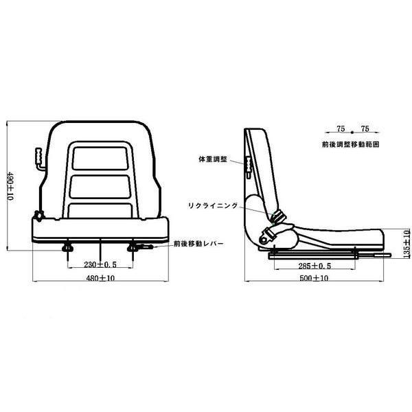 交換用シート（中）　建設機械 重機 フォーク ユンボ 農業機械 新品　送料無料｜ecofuture｜04