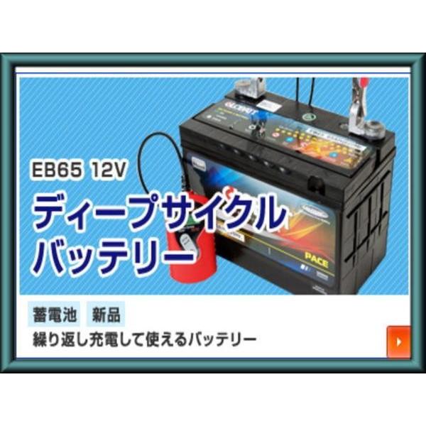 EB65　ディープ　サイクル　バッテリー 蓄電池　新品｜ecofuture