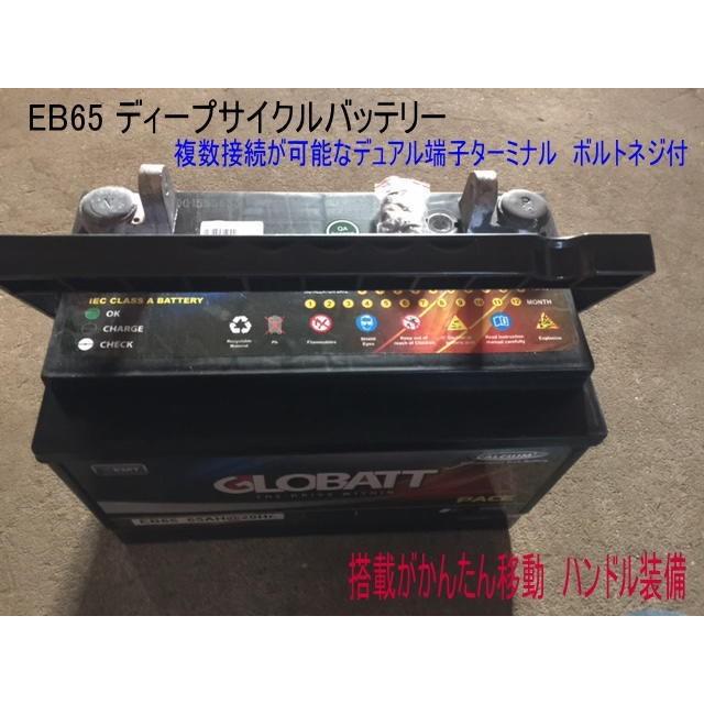 EB65　ディープ　サイクル　バッテリー 蓄電池　新品｜ecofuture｜02