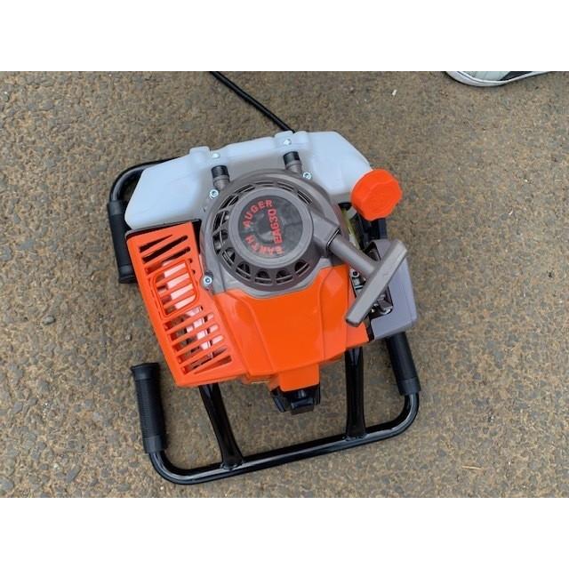 TEZUKA　エンジンオーガー　エンジン穴掘り機　お好きなサイズドリル1本付き 　63CC  くい打ち、植樹、種まき、木の根っこを掘る 新品　送料無料　y |  | 06