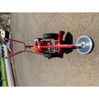 最強42.7cc！手押しタイヤ付エンジン草刈機◆新品おまけ付◆らくらく作業◎ タイヤ付エンジン草刈機 手押し草刈り機 らくらく作業 軽快 42.7cc