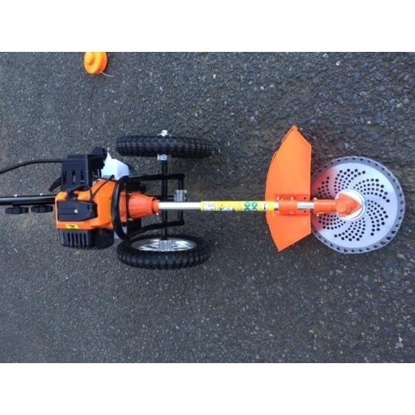 再入荷 タイヤ付 エンジン式草刈機 草刈り機 スタート形式 イージースターター採用 最強エンジン52cc 押してらくらく作業 新品 セール Espanol Arthritis Org