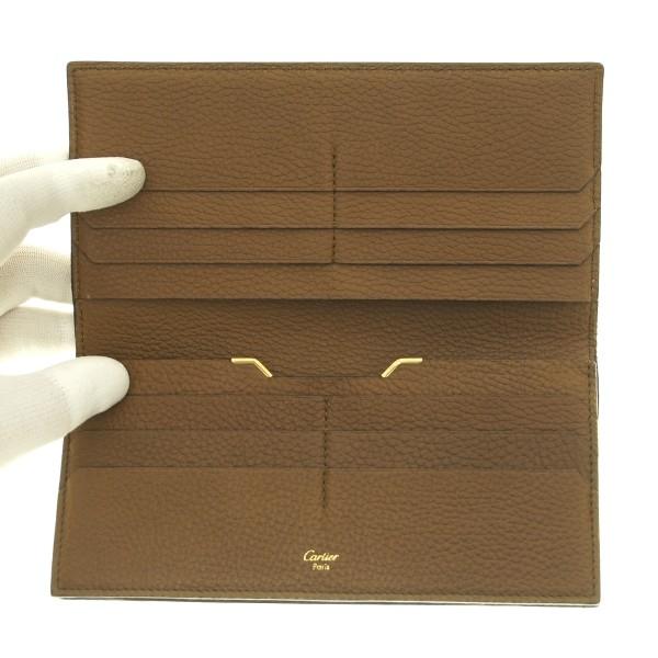 Cartier（カルティエ） 二つ折り長財布 サドルステッチ L3001163 