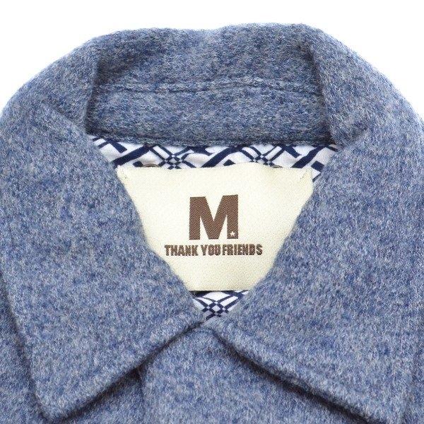 〇168103 【超特価】M エム 森亮一 MW ○ウールCPOシャツジャケット 