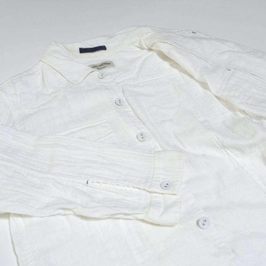 価格は安く シャツ カジュアルシャツ Nano Universe ナノユニバース 七分袖シャツ サイズm メンズ ホワイト Www Threeriversofs Com