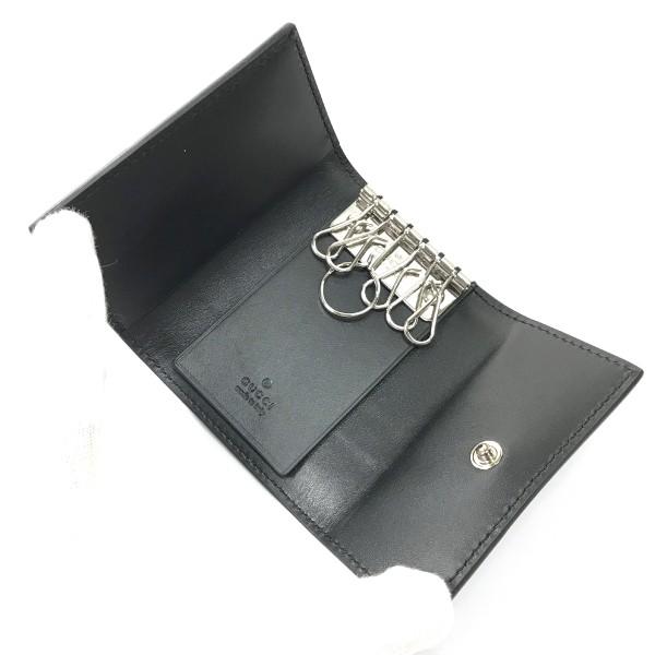 グッチシマ グッチ 6連キーケース レザー 256433 中古 : リサイクル  