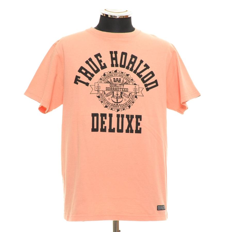 DELUXE デラックス プリントTシャツ TRUE HORIZON 半袖 サイズM 日本製 