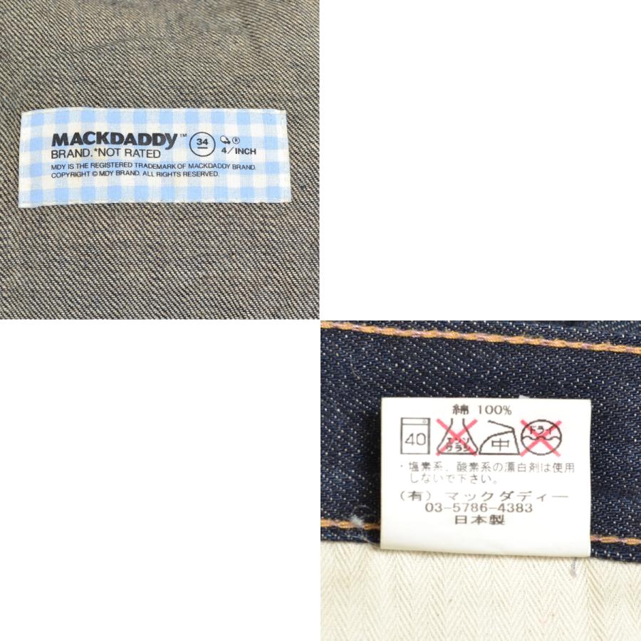MACKDADDY（マックダディー） デニムパンツ サイズ34 コットン 