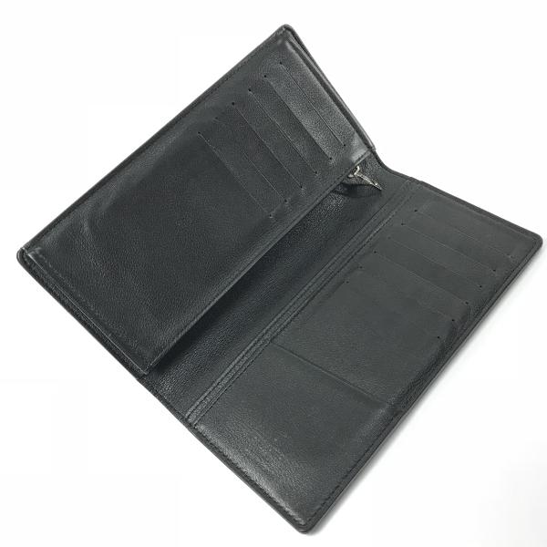 【未使用保管品】ルイヴィトン ポルトフォイユ ブラザ 長財布 ブラック レザー LOUIS VUITTON（ルイ・ヴィトン） ○280358 LOUIS VUITTON 二つ折り長