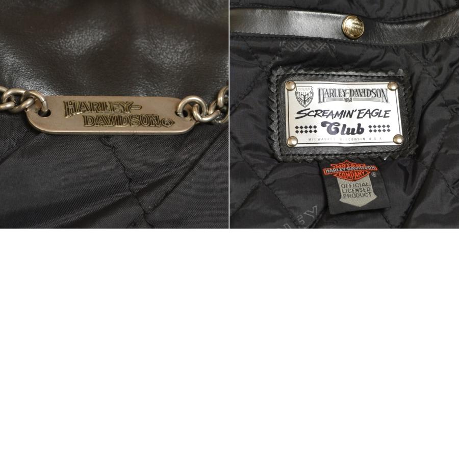 Harley-Davidson ライダースジャケット 40 中古・古着通販】HARLEY-DAVIDSON (ハーレーダビッドソン