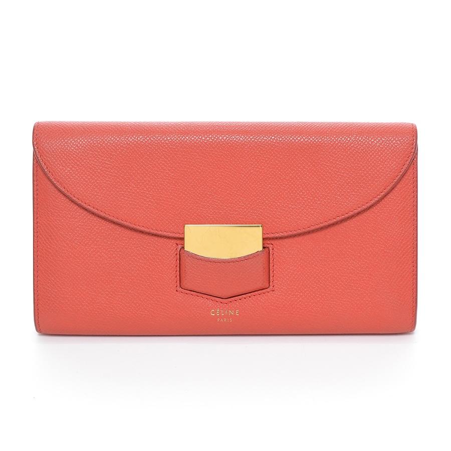 CELINE セリーヌ トロッターラージフラップマルチファンクション 二 