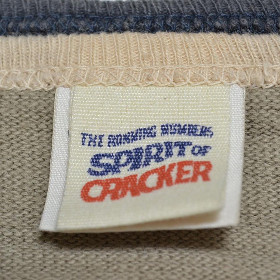 THE CRACKER ザクラッカー ジップスウェット トレーナー ロング 