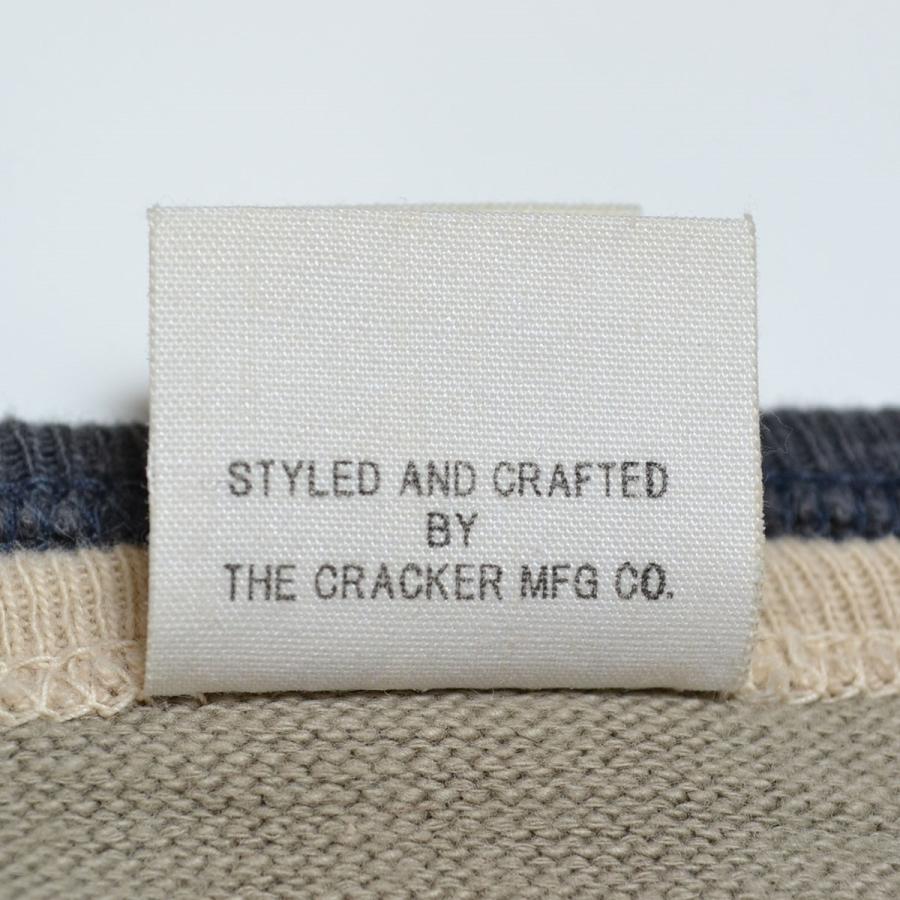 THE CRACKER ザクラッカー ジップスウェット トレーナー ロング 