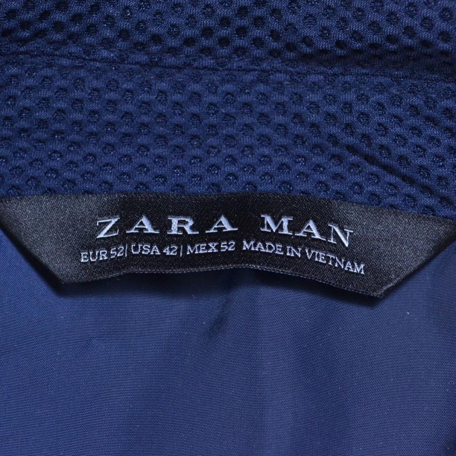Zara Man ザラマン テーラードシングルジャケット サイズeur52 Usa42 メンズ ネイビー リサイクル市場エコ 通販 Yahoo ショッピング
