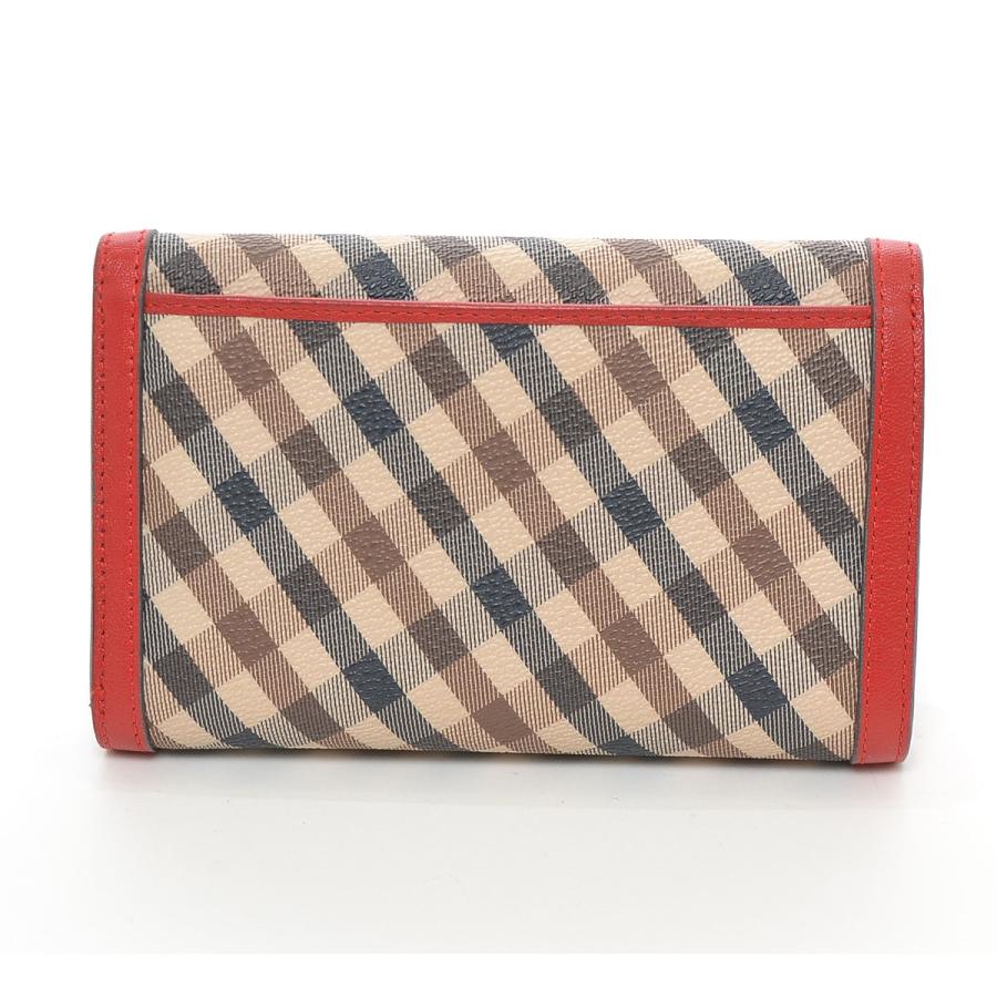 Aquascutum アクアスキュータム 二つ折り財布 ウォレット レディース ベージュレッド リサイクル市場エコ 通販 Yahoo ショッピング