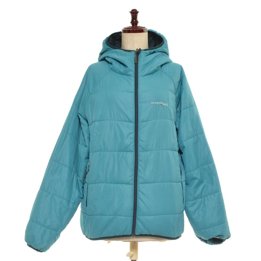 Mont Bell モンベル リバーシブル中綿ジャケット サーマランド パーカ サイズl ナイロン レディース グリーン スカイブルー リサイクル市場エコ 通販 Yahoo ショッピング