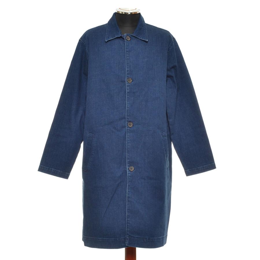 Zara Man ザラマン デニムチェスターコート サイズm コットン混 ストレッチ メンズ インディゴブルー リサイクル市場エコ 通販 Yahoo ショッピング
