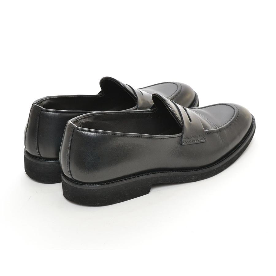 Nano Universe ナノユニバース コインローファー サイズ42 27 0cm レザー イタリア製 メンズ ブラック リサイクル市場エコ 通販 Yahoo ショッピング