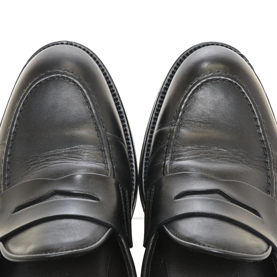 Nano Universe ナノユニバース コインローファー サイズ42 27 0cm レザー イタリア製 メンズ ブラック リサイクル市場エコ 通販 Yahoo ショッピング