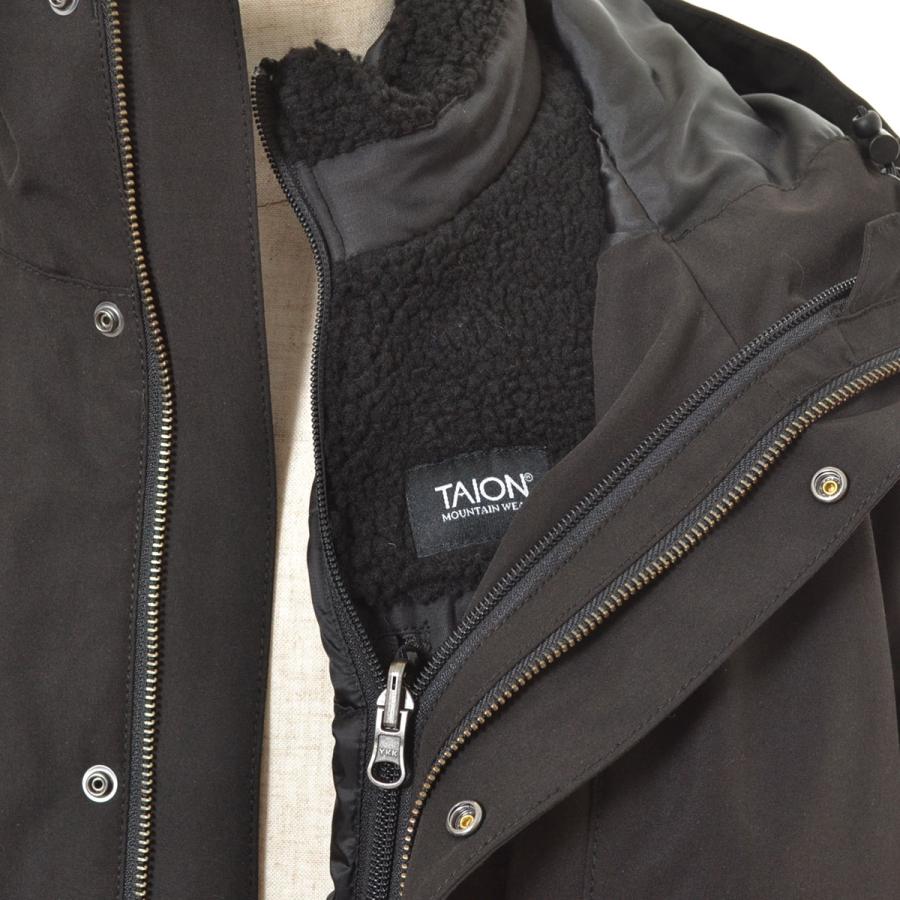 Taion Ships タイオン シップス フリースライナー 6way マウンテンパーカー Mountain Line 114 04 0160 サイズs メンズ ブラック リサイクル市場エコ 通販 Yahoo ショッピング
