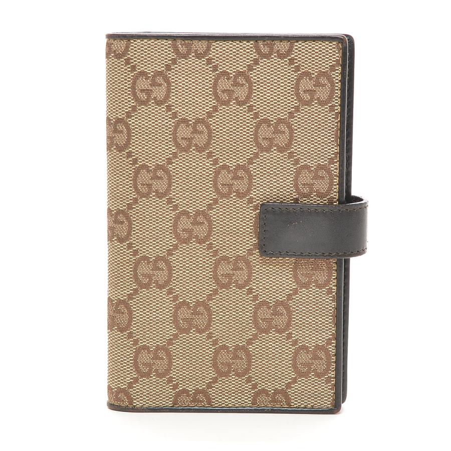 GGキャンバス GUCCI グッチ 手帳カバー ユニセックス ベージュ 