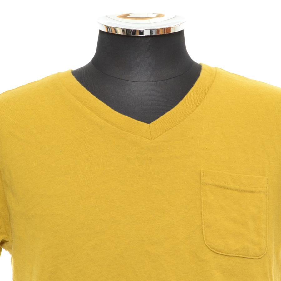 Champion チャンピオン Vネックポケットtシャツ Cwsk304r サイズm コットン 袖ロゴ レディース からし色 イエロー 0230373071 リサイクル市場エコ 通販 Yahoo ショッピング