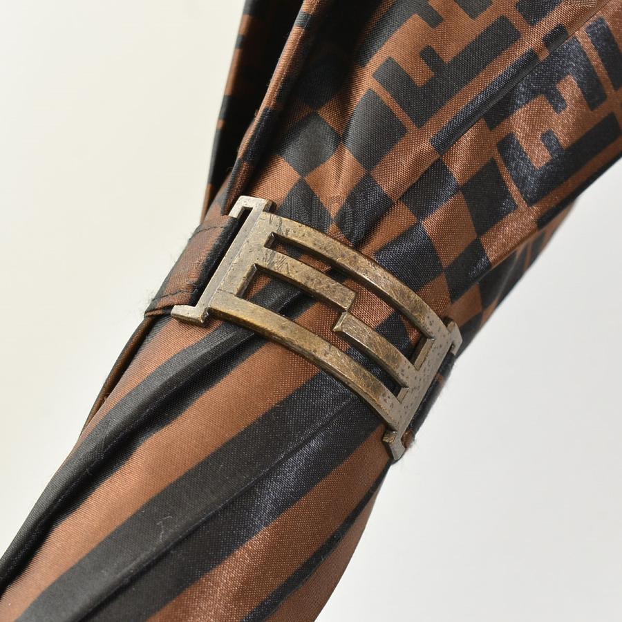 FENDI（フェンディ） □377778 FENDI ◯ズッカ柄 雨傘 アンブレラ