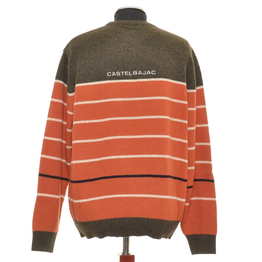 Castelbajac カステルバジャック ニット セーター サイズ48 ウール混 メンズ オレンジ リサイクル市場エコ 通販 Yahoo ショッピング
