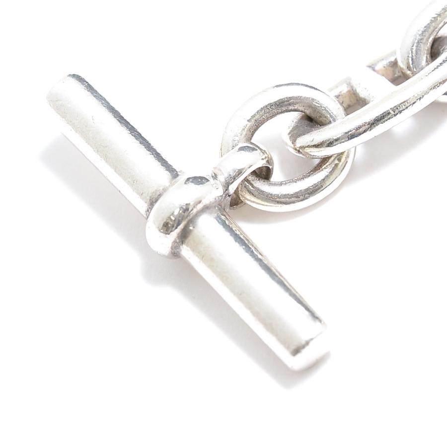 Hermes エルメス ブレスレット シェーヌダンクルgm サイズ14コマ 23cm Ag925 メンズ シルバー リサイクル市場エコ 通販 Yahoo ショッピング