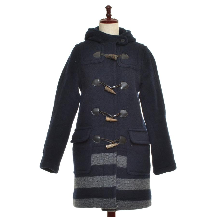 Fidelity フィデリティ ダッフルコート サイズf ウール混 レディース ネイビー ブルー リサイクル市場エコ 通販 Yahoo ショッピング