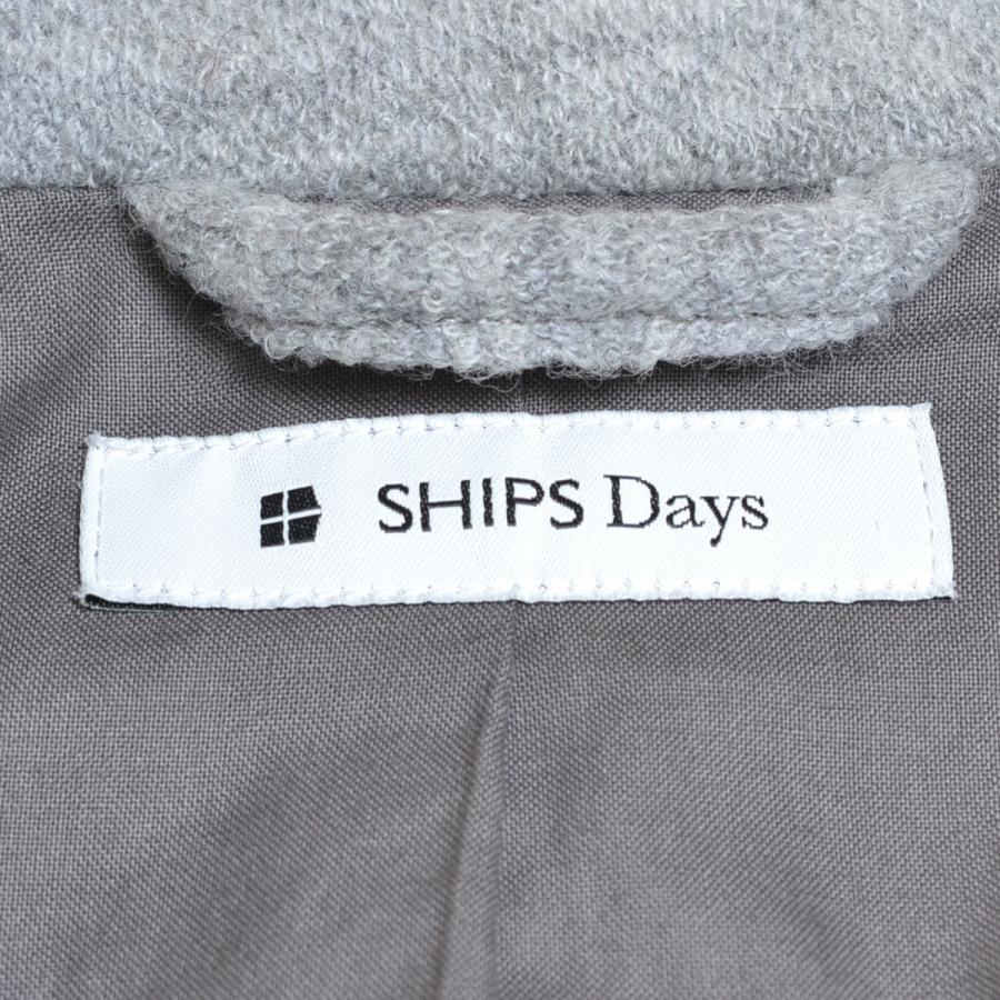 □390861 SHIPS Days シップスデイズ ◯ウールチェスターコート サイズS レディース グレー｜ecoikawadani｜07