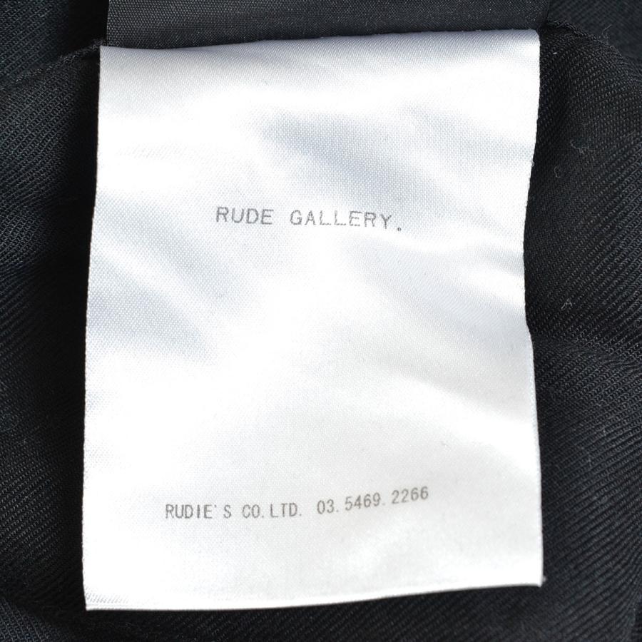 Rude Gallery ルードギャラリー チバユウスケ ボウリングシャツ マリア バック刺繍 サイズ2 レーヨン オープンカラー 日本製 メンズ ブラック リサイクル市場エコ 通販 Yahoo ショッピング