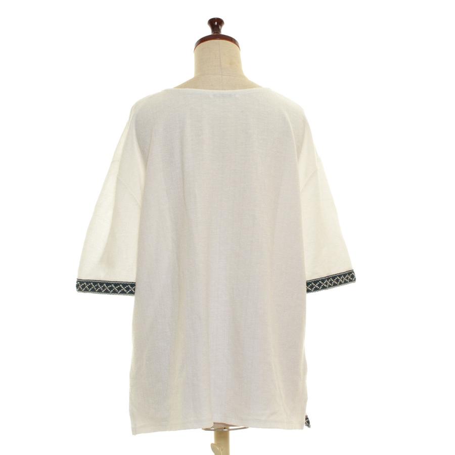 ZARA □400412 ザラ ◯Vネックカットソー 袖先裾刺繍 サイズEUR ZARA □400412 ザラ ◯Vネックカットソー 袖先裾刺繍 サイズEUR