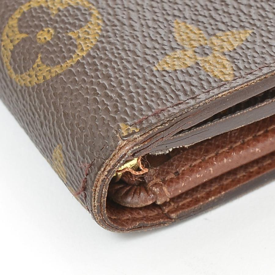 LOUIS VUITTON ルイヴィトン L字ファスナー 二つ折り財布 ポルト モネ