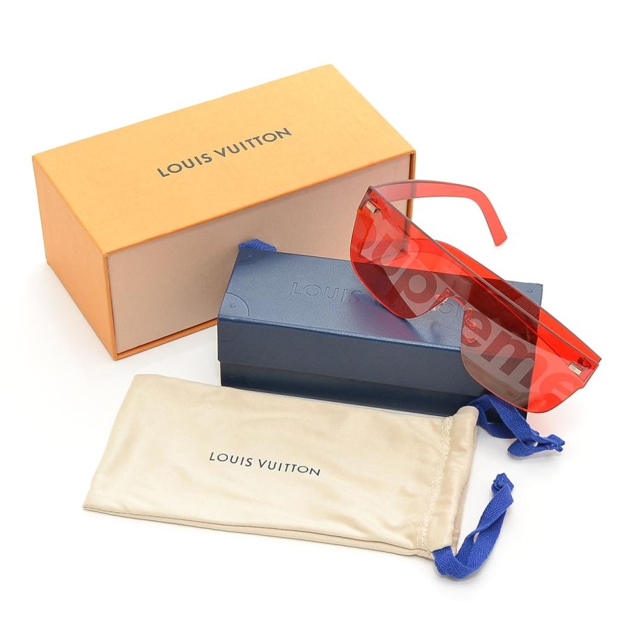 Supreme X Louis Vuitton City Mask Sp Sunglasses Red