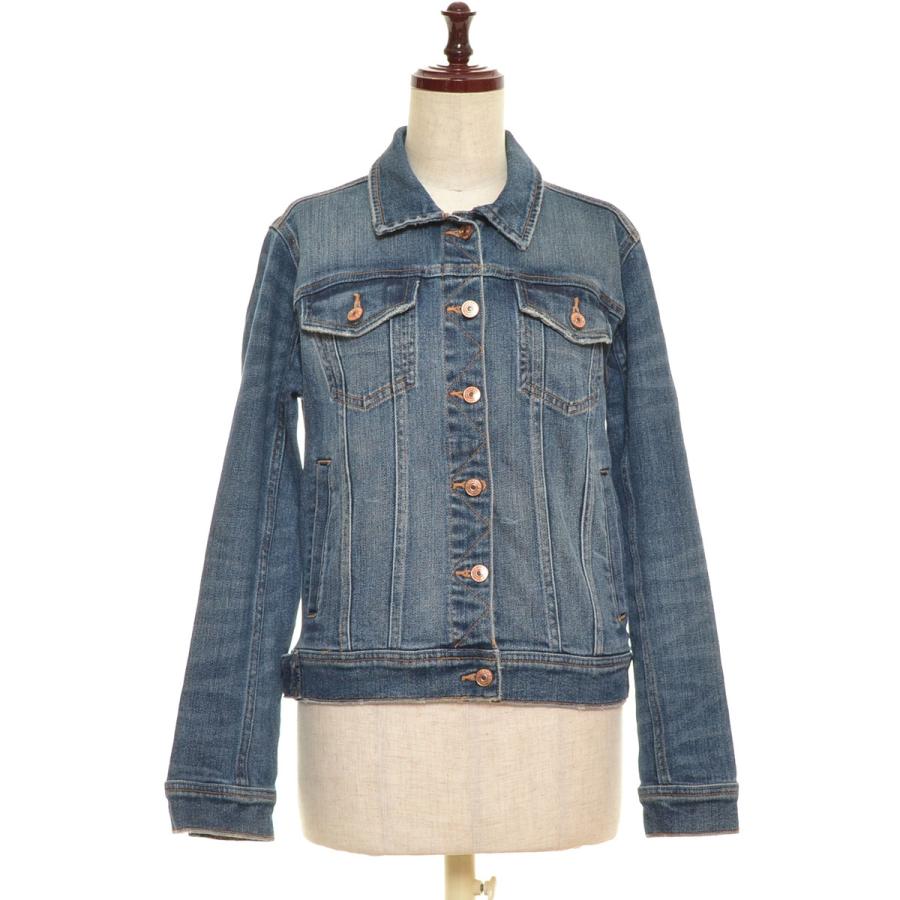 Zara ザラ トラッカーデニムジャケット サイズeur S Usa S Mex 26 コットン混 レディース インディゴブルー リサイクル市場エコ 通販 Yahoo ショッピング