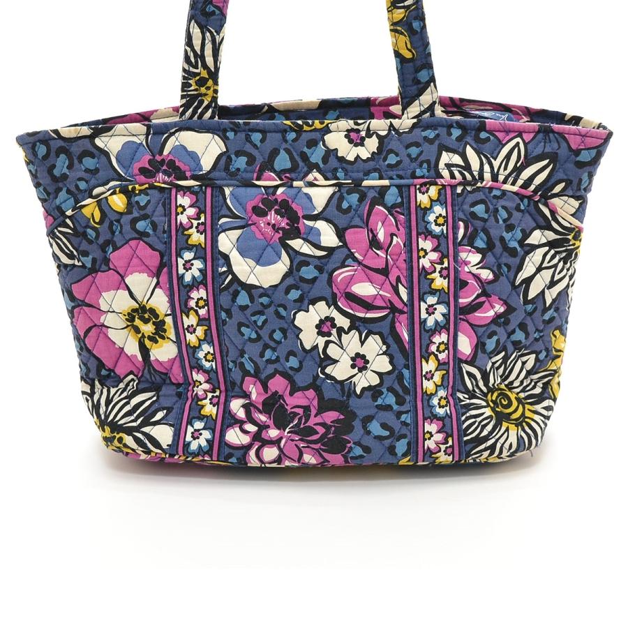 Vera Bradley ヴェラブラッドリー キルティング トートバッグ キャンバス レディース ブルーミックス 0230403500