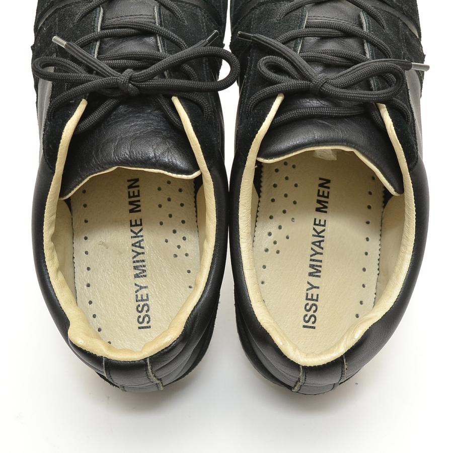 BAO ISSEY MIYAKE ○414121 MEN イッセイミヤケ メン レザースニーカー 