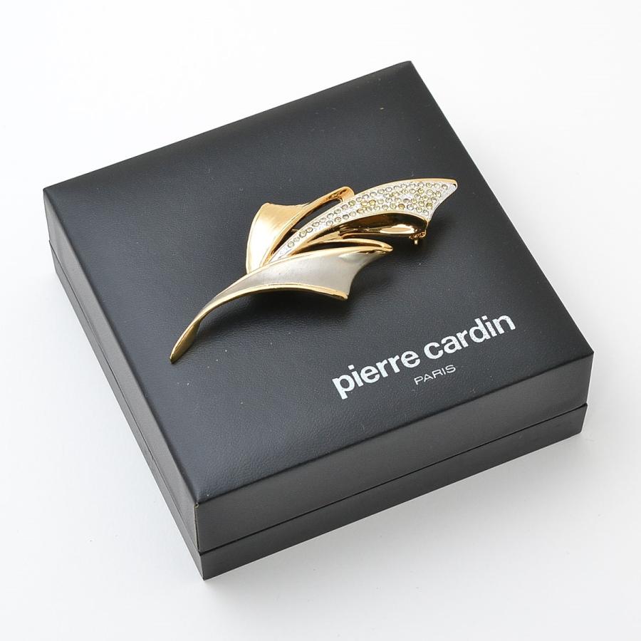 pierre cardin(ピエール カルダン) 750YG ダイヤモンド ブローチ 品番